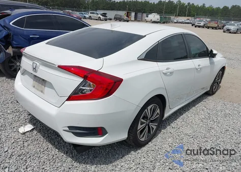 2018 Honda Civic Ex-T from USA, damaged, VIN JHMFC1F36JX012072
